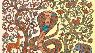 Illustration for The Deadly King Cobra