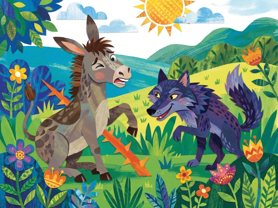 The Donkey monkeys Around
