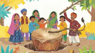 Illustration for The Earth Drum
