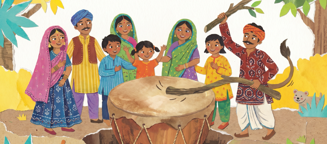 Illustration for The Earth Drum