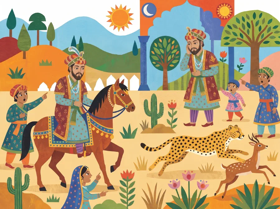 The Emperor and Chitranjan Cheetah
