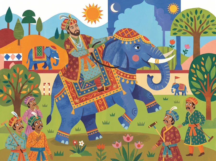 The Emperor and Hawai Elephant