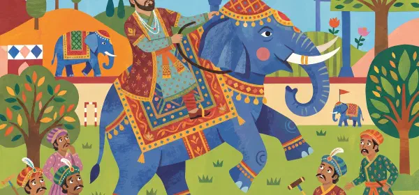 Illustration for The Emperor and Hawai Elephant