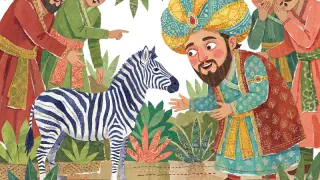 Illustration for The Emperor and the Zebra