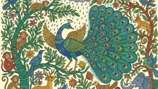 Illustration for The Exotic Peacock