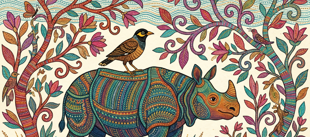 Illustration for The Fearless Rhino