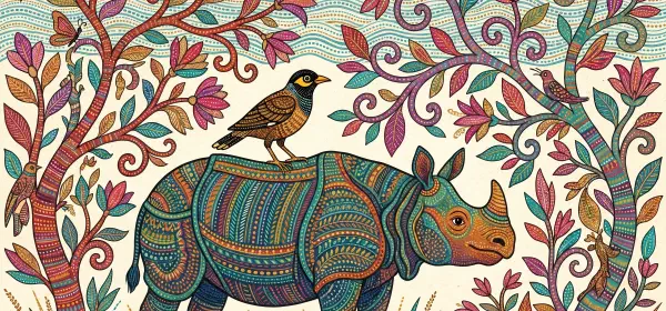 Illustration for The Fearless Rhino