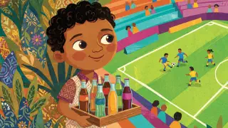 Illustration for The First Dream of a Soccer Star