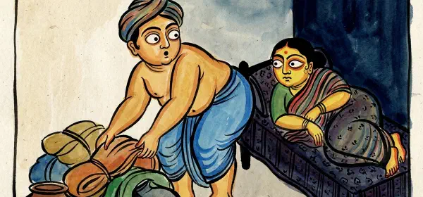Illustration for The Foolish Thief