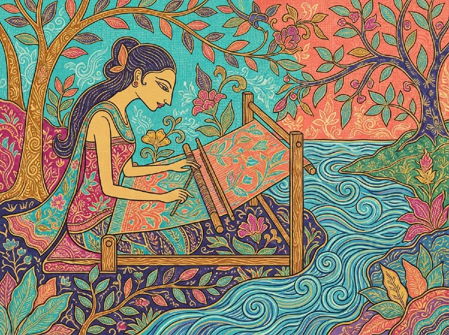 The Girl who Taught the World to Weave