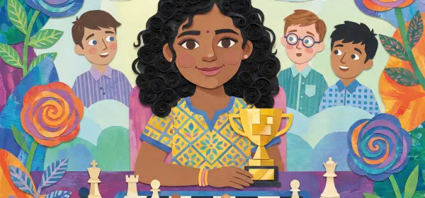 Illustration for The Girl who Won the Boys Chess Title