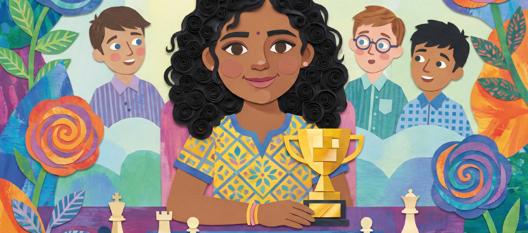 Illustration for The Girl who Won the Boys Chess Title