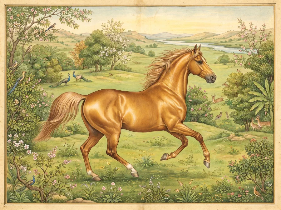 The 'Groom'ed Horse