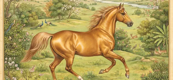 Illustration for The 'Groom'ed Horse