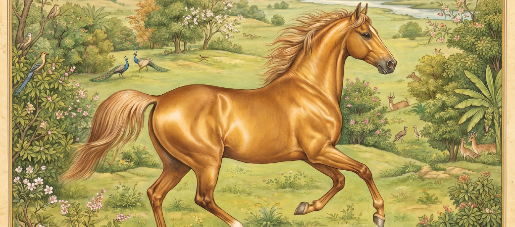 Illustration for The 'Groom'ed Horse