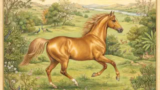 Illustration for The 'Groom'ed Horse