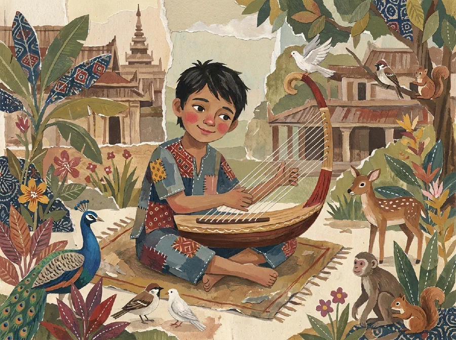 The Harpist and the Princess