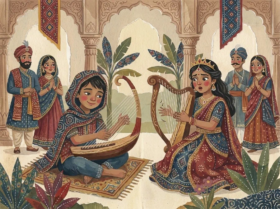 The Harpist and the Princess