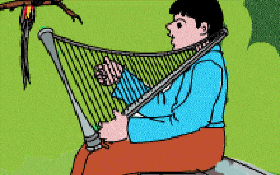 The Harpist and the Princess
