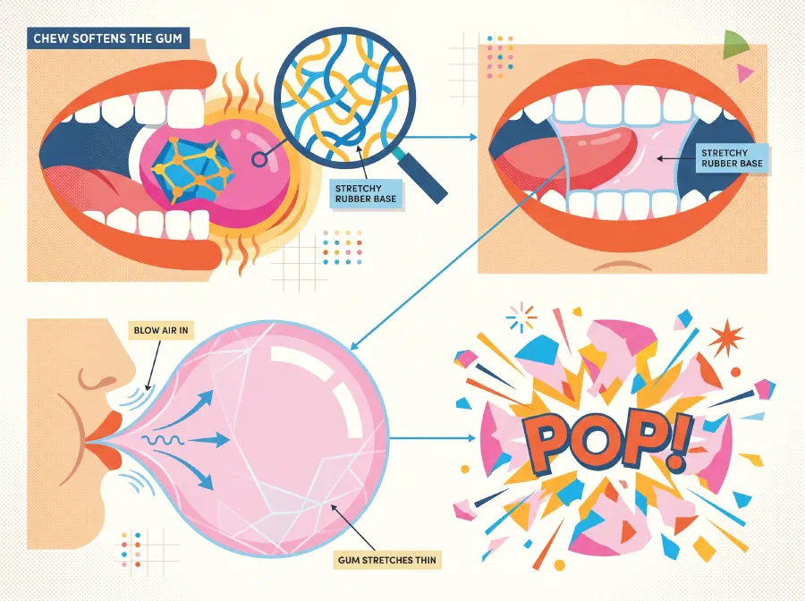 The Hows and Whys of Bubble Gum