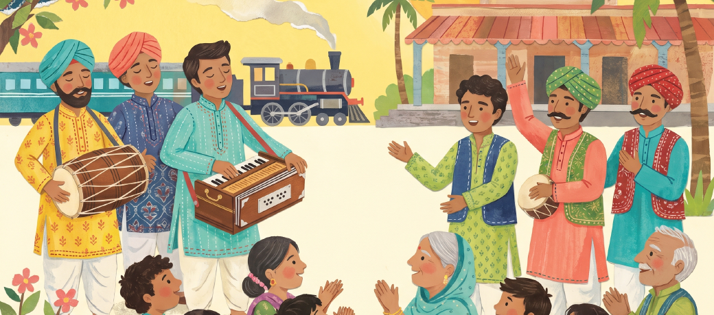 Illustration for The 'Jawabi Keertan'