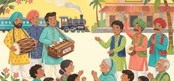 Illustration for The 'Jawabi Keertan'