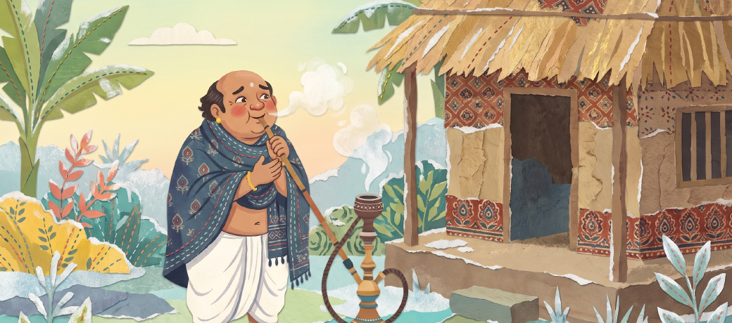 Illustration for The Jester and the Straw Roof