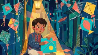 Illustration for The Kite-Maker