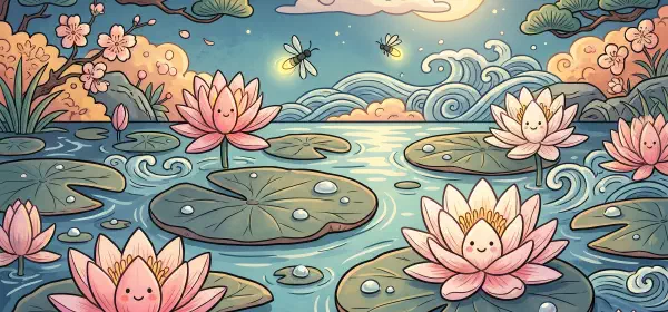 Illustration for The Lily Pool