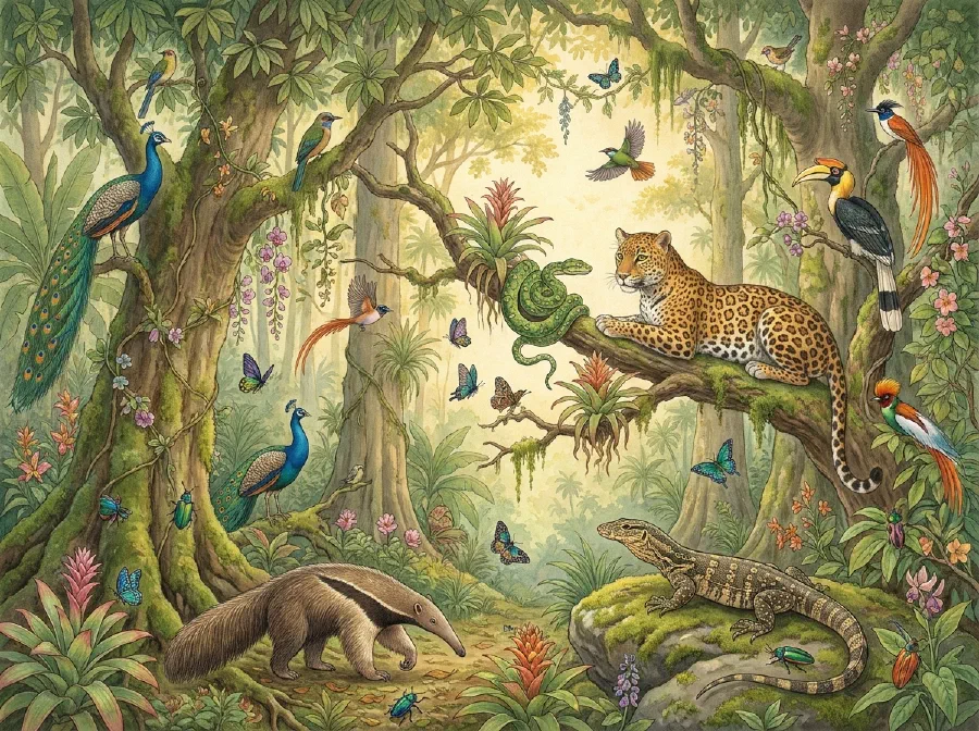The Magical Rainforest