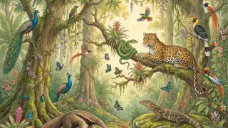 Illustration for The Magical Rainforest