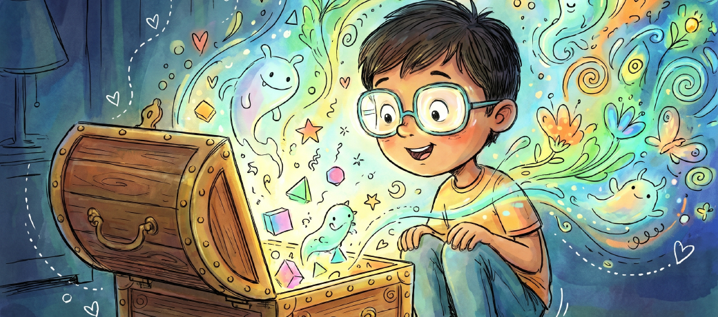 Illustration for The Magical Sunglasses