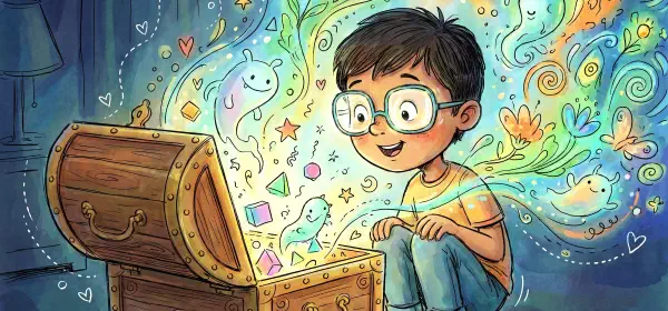 Illustration for The Magical Sunglasses