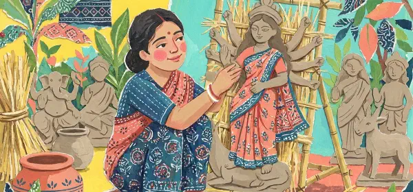 Illustration for The Making of the Goddess