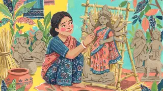 Illustration for The Making of the Goddess
