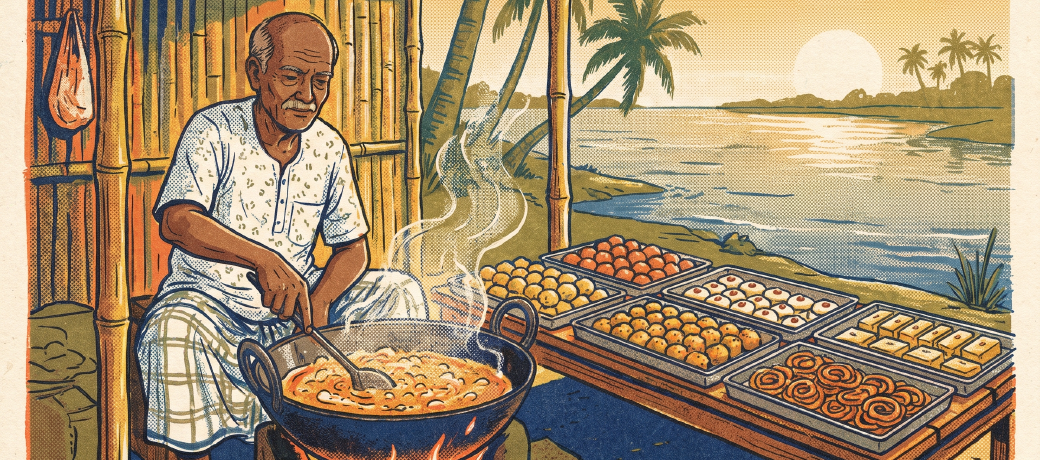 Illustration for The Master of  'Mithaai'