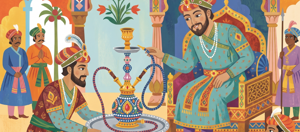 Illustration for The Only Time when the Emperor Smoked