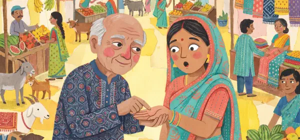 Illustration for The Palm Reader