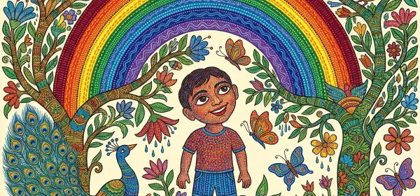 Illustration for The Rainbow