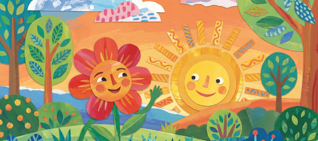 Illustration for The Red Flower