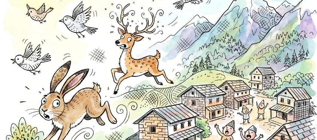 Illustration for The Rumour