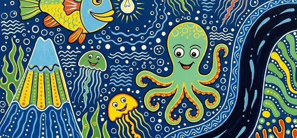 Illustration for The Secrets of the Ocean Floor