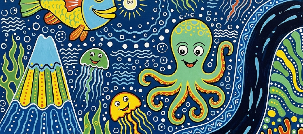 Illustration for The Secrets of the Ocean Floor