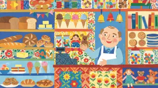 Illustration for The Shop at the Corner