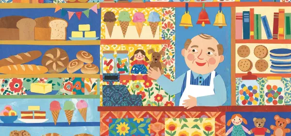 Illustration for The Shop at the Corner