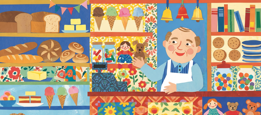 Illustration for The Shop at the Corner