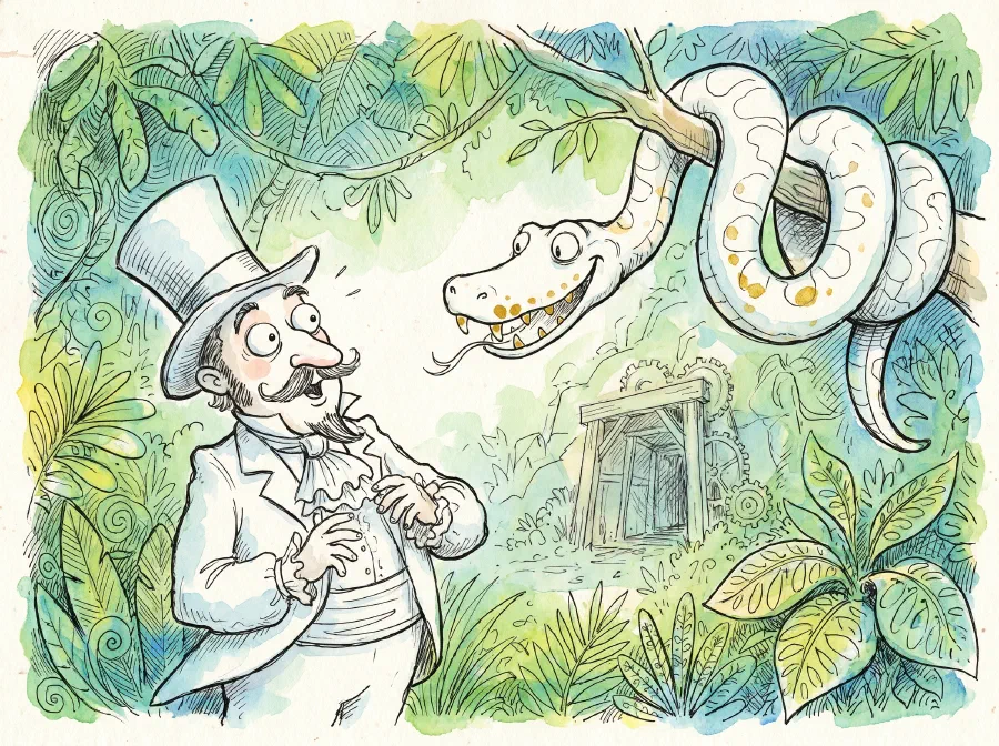The Snake with the Golden Teeth