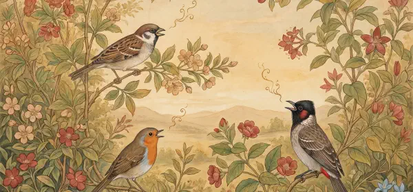 Illustration for The Song of the Bird