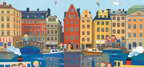 Illustration for Stockholm: The City on the Water