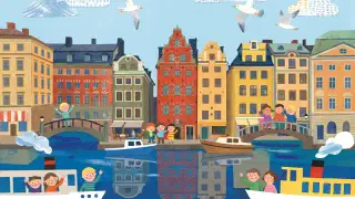 Illustration for Stockholm: The City on the Water